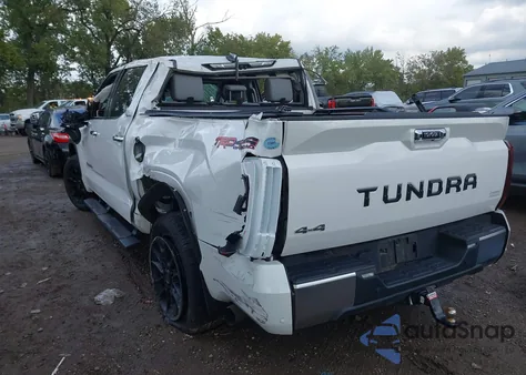 2022 Toyota Tundra Limited из США, поврежденный, VIN 5TFJA5DB7NX021209